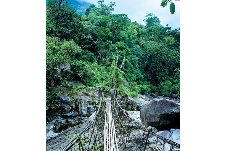 A Walk In The Clouds : Meghalaya Wire bridges marry natural with the manmade A Walk In The Clouds : Meghalaya Wire bridges marry natural with the manmade