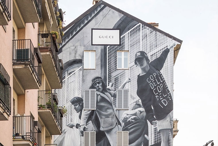 Gucci Art Walls Milan