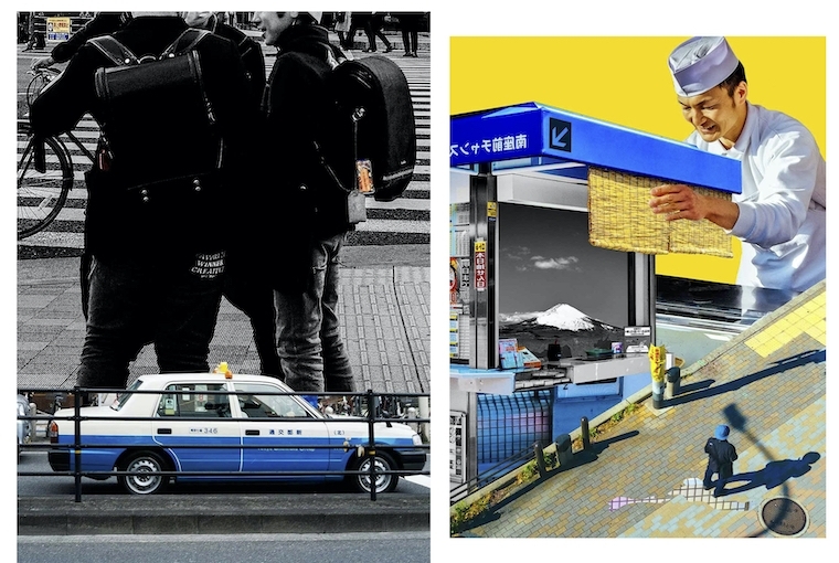 Rohan Hande L: Japan Cabs ; R: Japan Waiting