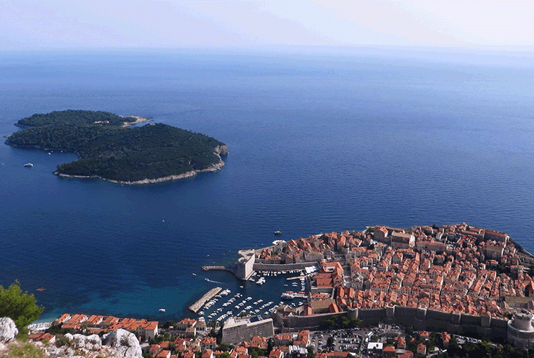 Skination Lokrum Island, Dubrovnik, Croatia