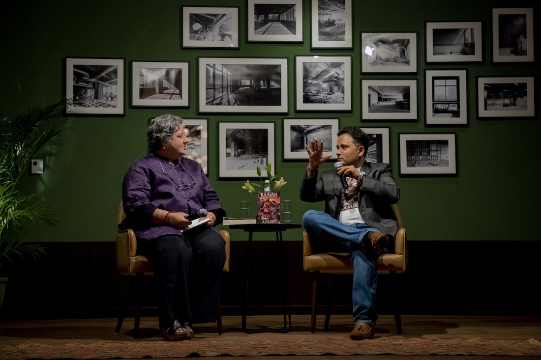 Amish Tripathi Tames the Monster Amish Tripathi Tames the Monster