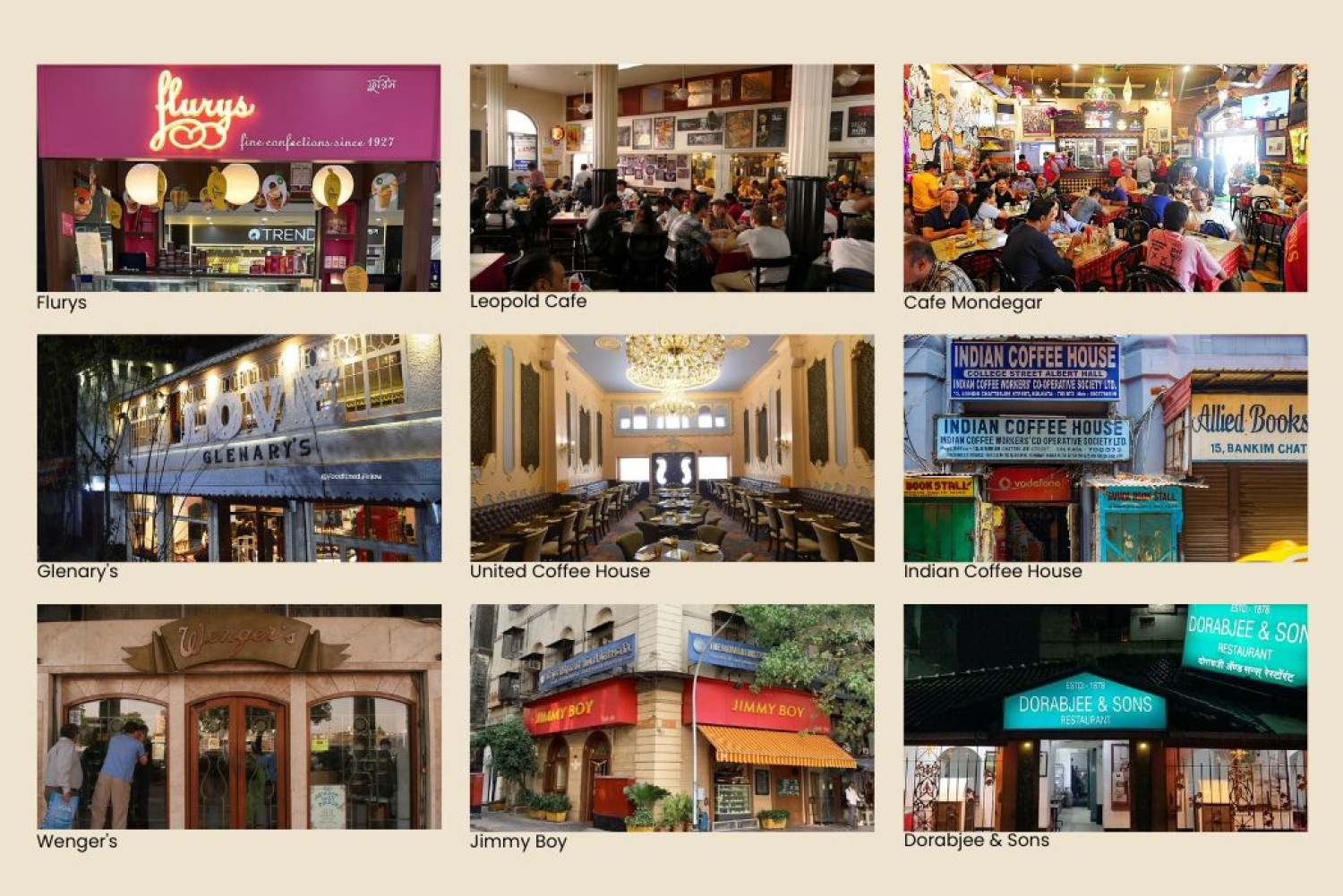 Legacy Eateries in India Legacy Eateries in India
