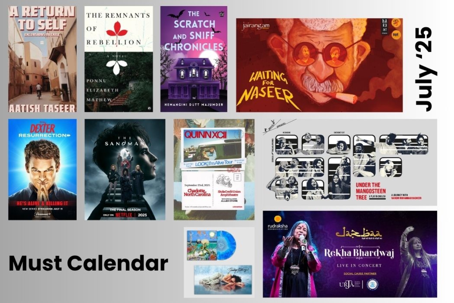 Must Calendar July 2025 Must Calendar July 2025