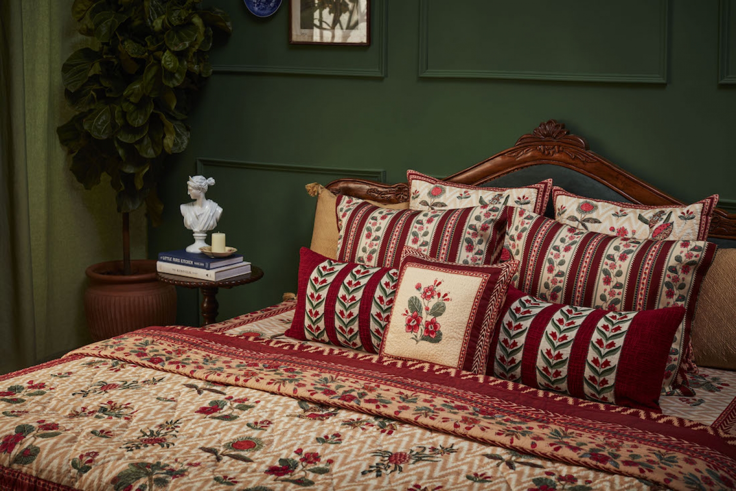 Ritu Kumar Homes: Flora Collection Ritu Kumar Homes: Flora Collection
