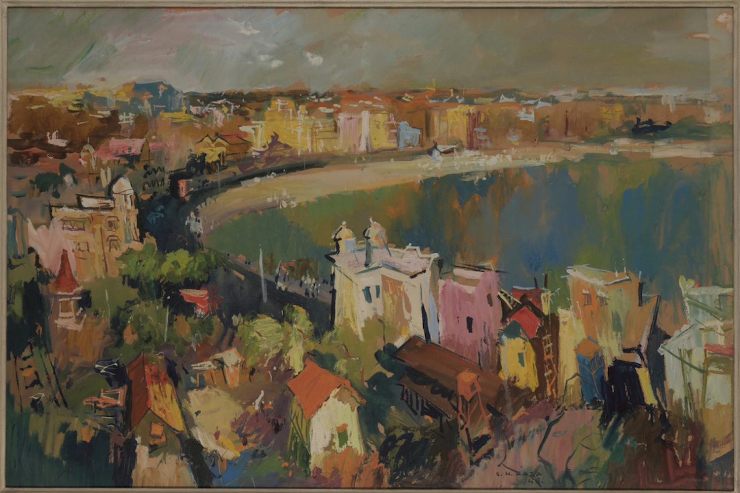 Sayed Haider Raza Traversing Space: Here and Beyond Centennial Exhibition Sayed Haider Raza Traversing Space: Here and Beyond Centennial Exhibition