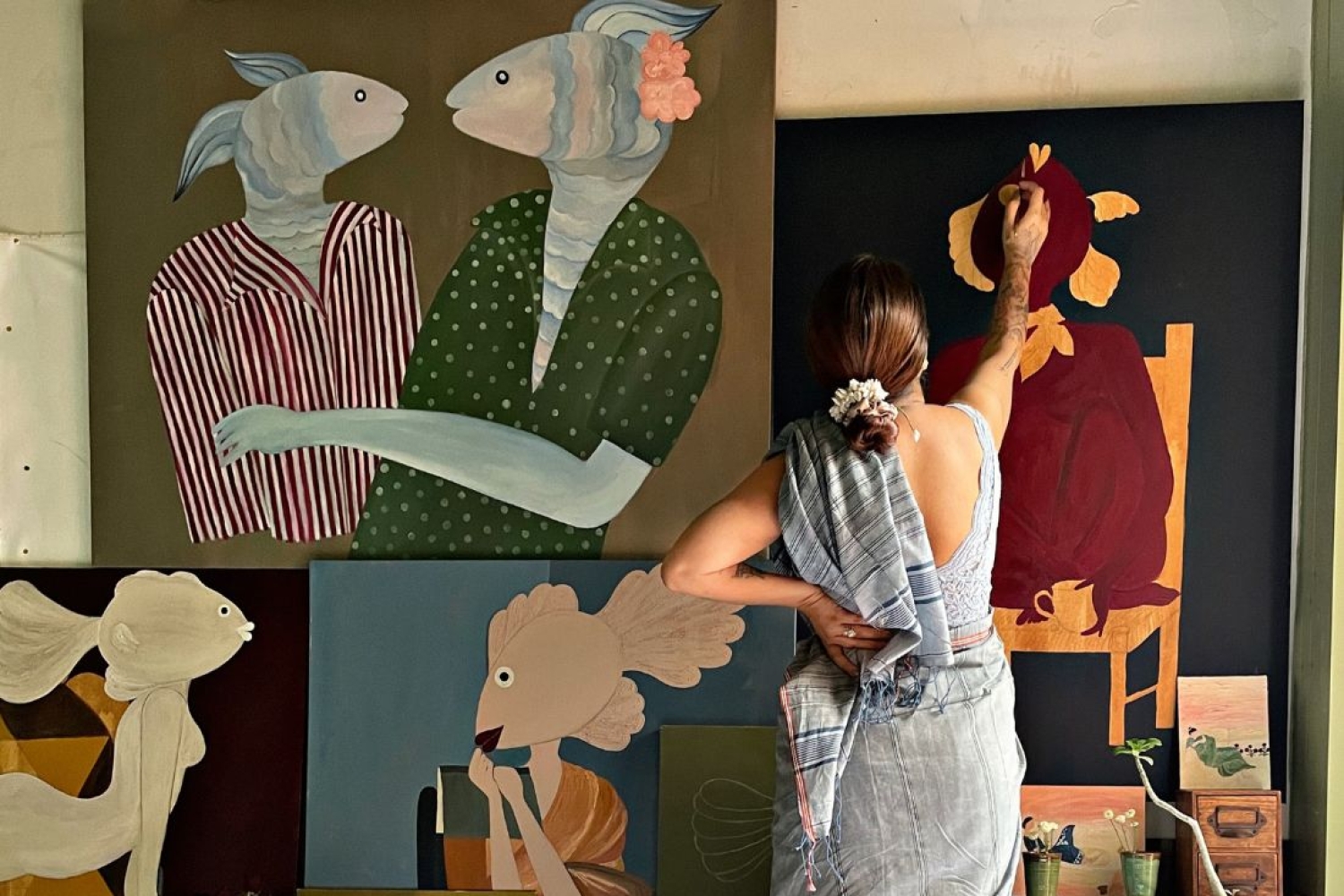 The Simple and Complex in Neha Sahai's Art