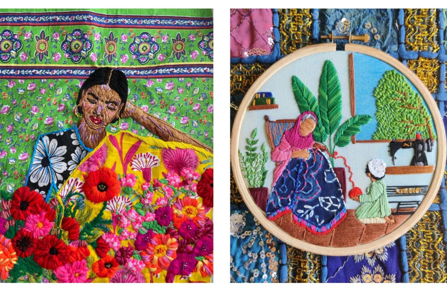 Weaving Stories Through Thread Weaving Stories Through Thread