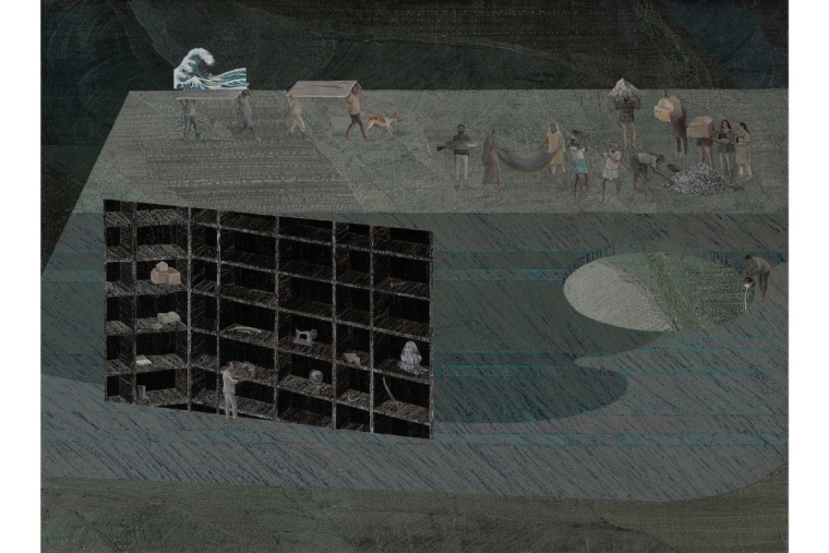 7th edition of Delhi Contemporary Art Week Exhibit 320 - Kaushik Saha