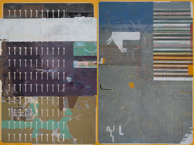 Batte Royale In-between space III (being constructed and deconstructed) by Neeraj Patel