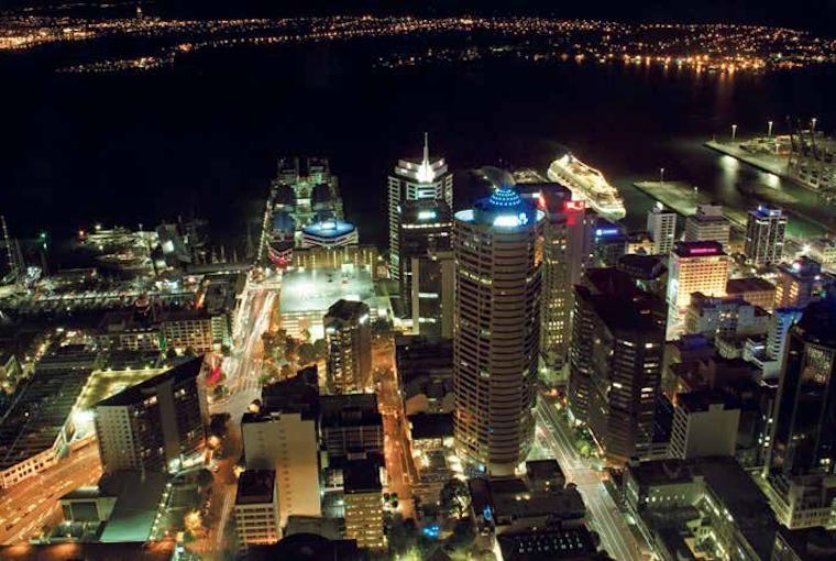 Road Trippin' Across New Zealand Skyline of Auckland.