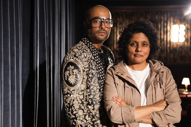 Sheer Qorma Faraz Arif Ansari with producer Marijke de Souza