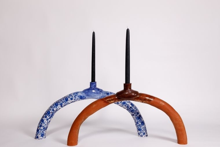 A Gathering of Light Your Perfect Tits Series_Candle Stands 2025 by Nandini Chandavakar 4 For Nilaya Anthology