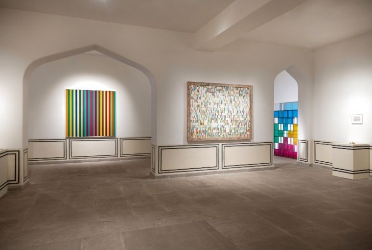 Annotations on Colour ©Julio Le Parc, ©Pascale Marthine Tayou, ©Daniel Buren. Courtesy Galleria Continua. Photo Credits Lodovico Colli di Felizzano
