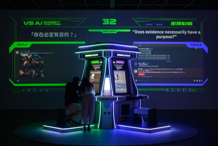 Are You Human? and Notes from the Digital Underground  Dimension Plus - VS AI Street Fighting