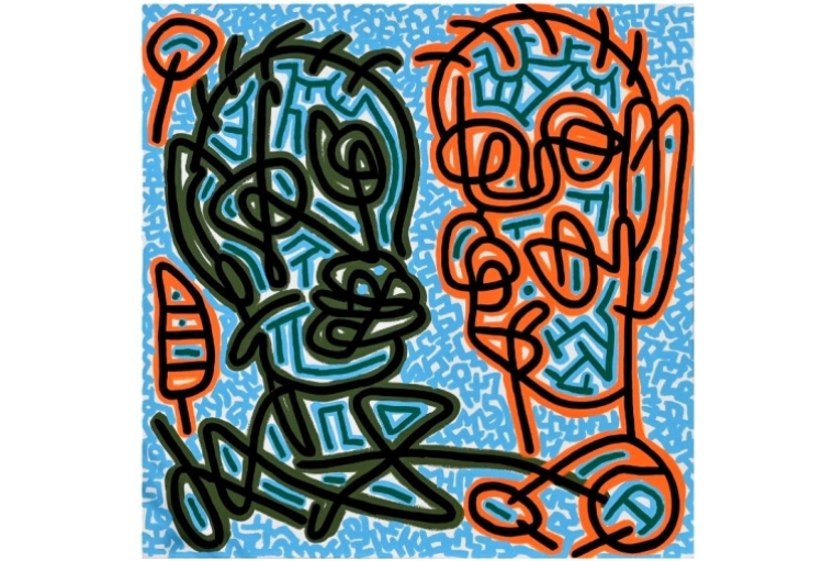 Bhuwal Prasad: Whimsical Lines: Urban refrain through tribal abstraction Bhuwal Prasad: Whimsical Lines: Urban refrain through tribal abstraction