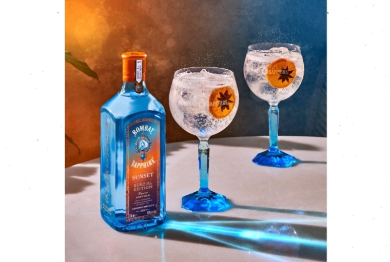 Bombay Sapphire Sunset 