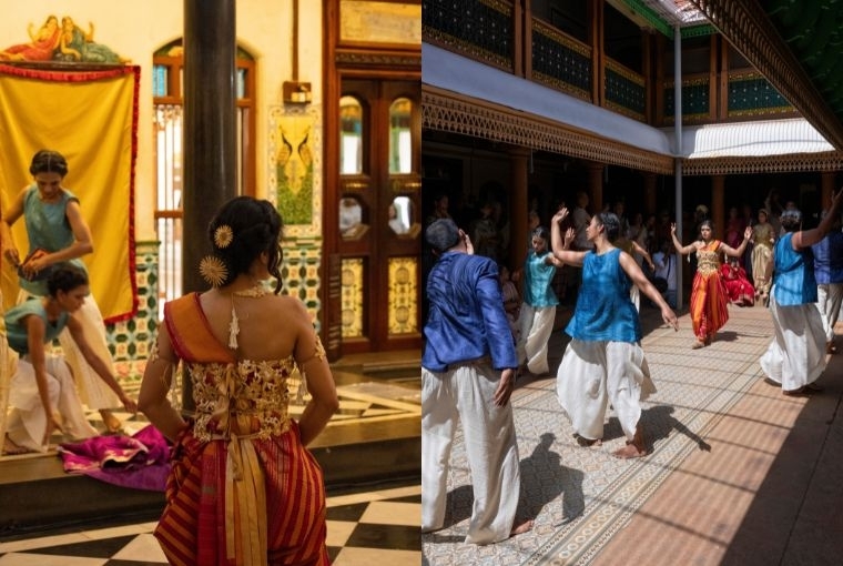 Coming Home: Fashioned Lives of Chettiar, Parsi and Peranakan Communities The Theatre of Textiles by Dancers Collective, brought together by Yali & Ashdeen Lilaowala
