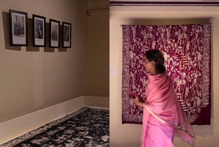 Coming Home: Fashioned Lives of Chettiar, Parsi and Peranakan Communities On the Right: Ally Matthan, Founder of The Registry of Sarees