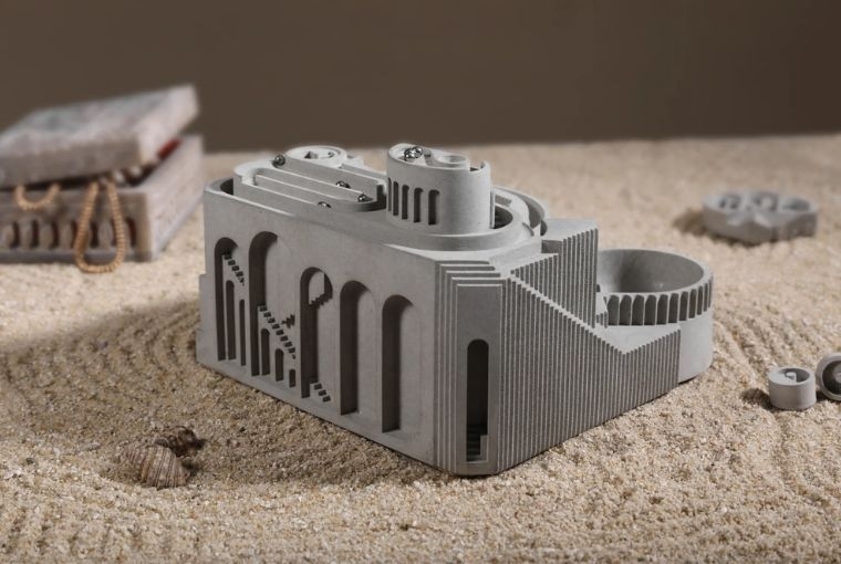 Cool Stationery Objects & The Studios Behind Them Gambol Marble Run by Material Immaterial