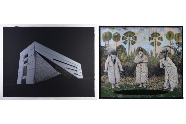 Delhi Contemporary Art Week - Sixth Edition Avantika Bawa - Blueprint12 (left) | Latitude28 (right)