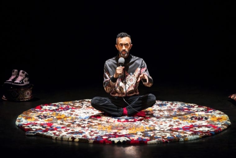 Excerpts Of A Conversation  Mathroo Basha performance at the Barbican, London. Photography Foteini Christofilopoulou