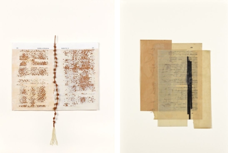 In The Language of Silence Riddle No. 16, 2025 (left) | Meesa II, 2025 (right)