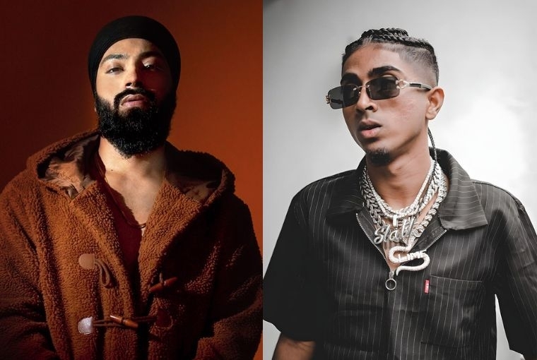India’s Hip-Hop Wave L: Prabh Deep, Photo: Vaksh Vimal R: MC Stan
