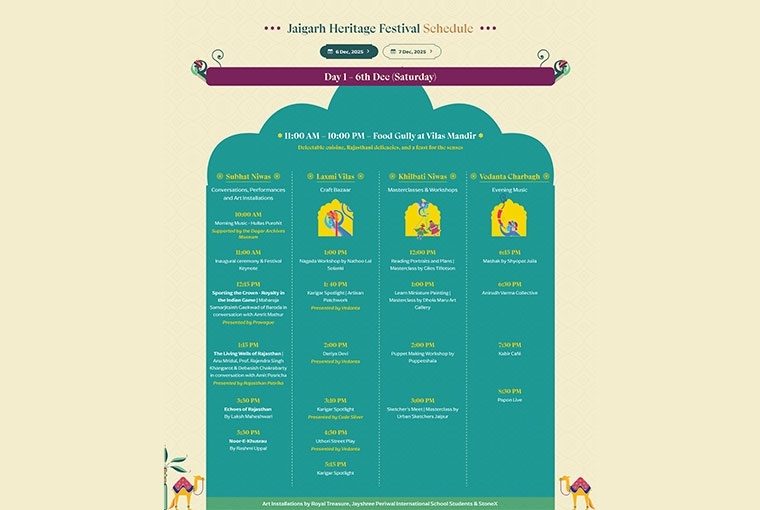 Jaigarh Heritage Festival 2025 