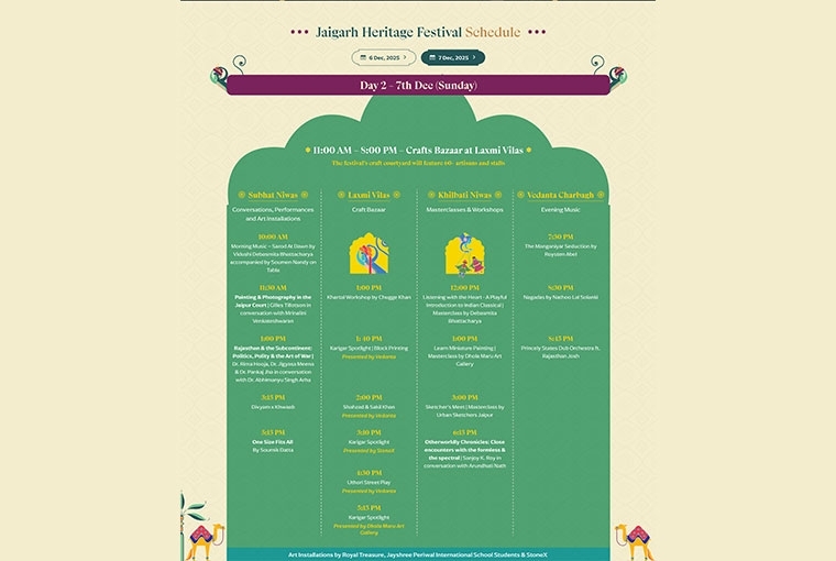 Jaigarh Heritage Festival 2025 
