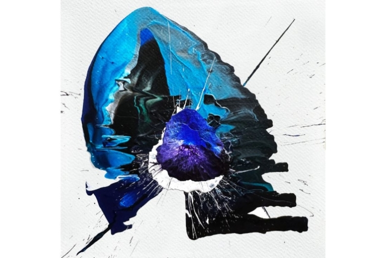 Mihir Sud H002.05, Acrylic on Archival paper, 20 x 20 CM, 2024 Mihir Sud H002.05, Acrylic on Archival paper, 20 x 20 CM, 2024