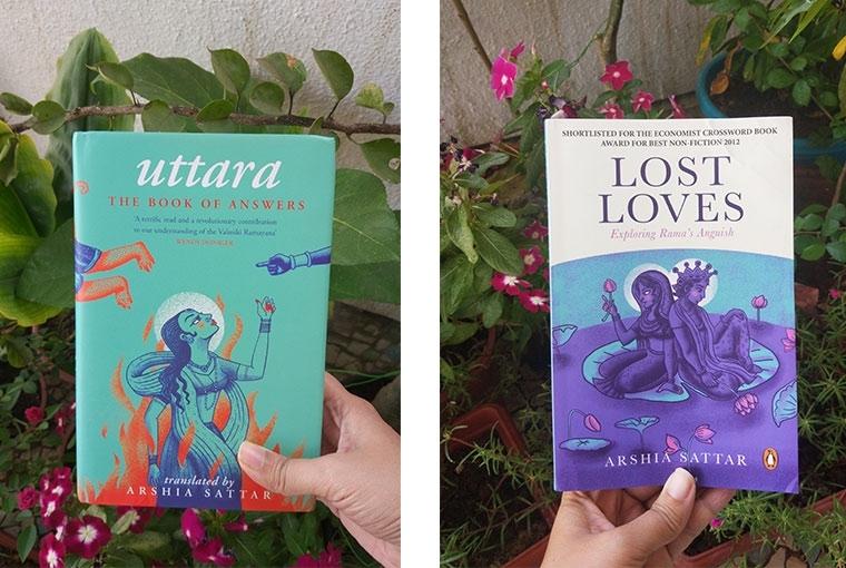 Mira Malhotra Ramayana book covers for Penguin India
