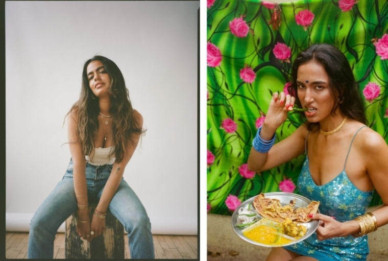 Mirchi by Kim Screams Vintage Spiciness Kimaya Singh (left) Mirchi by Kim Screams Vintage Spiciness Kimaya Singh (left)