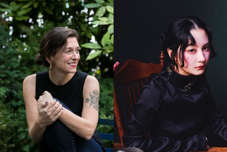 Must Read Essays  L: CJ Hauser, Photo by Beowulf Sheehan R: Michelle Zauner