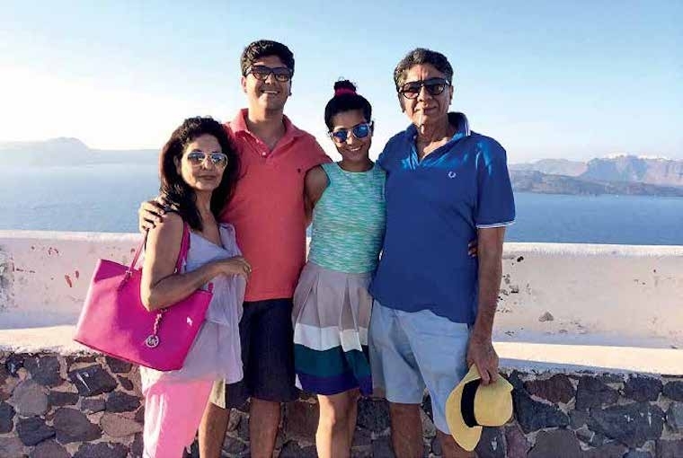 My Big, Fat Greek Holiday Samiksha with her family My Big, Fat Greek Holiday Samiksha with her family