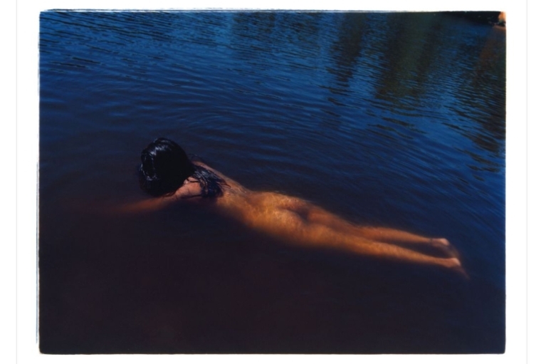 My Peeking, Red Bra Strap Untitled - II by Keerthana Kunnath