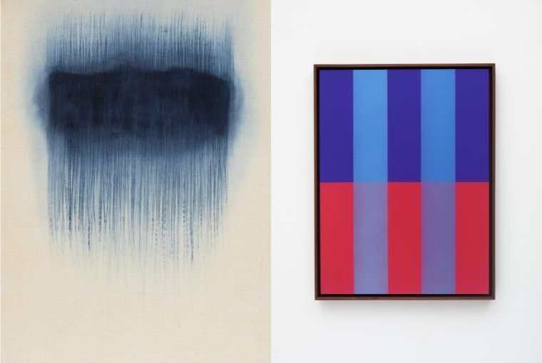 Nakul Dev Chawla L: Blueprint12, Kaimurai, Dhaya R: Jhaveri Contemporary, Rana Begum, No.1501 Painting