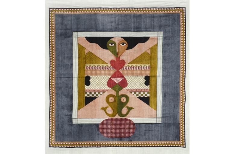 New Traditions 1981-82 Silk, Hand-painted With acid dyes