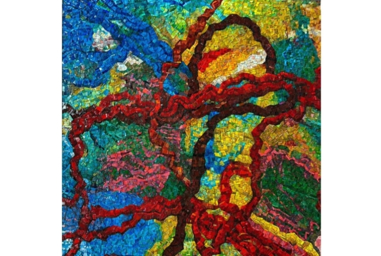 Polyphony Reverie (2024): Italian glass mosaics Polyphony Reverie (2024): Italian glass mosaics