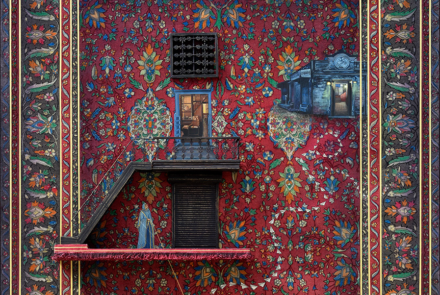 Rukshaan Art presents Navivasi (New Fragrance) Navivasi (New Fragrance) Mixed media on canvas 72 x 48 inches (183 x 123 cms)