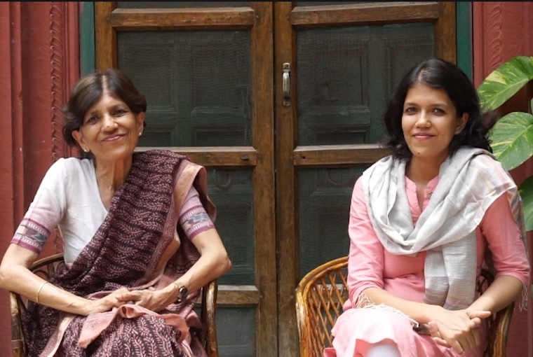 Shankar’s Fairies Irfana with her mom Gita