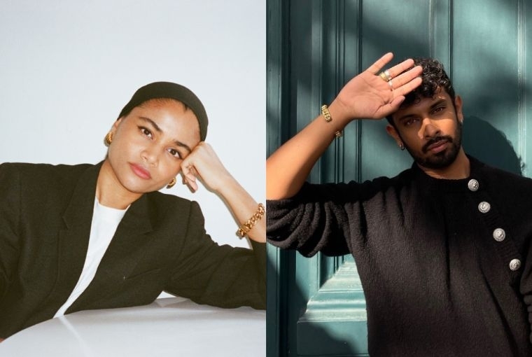 South Asians Shaping Global Fashion L: Aydha Mehnaz R: Sajith Amaratunga