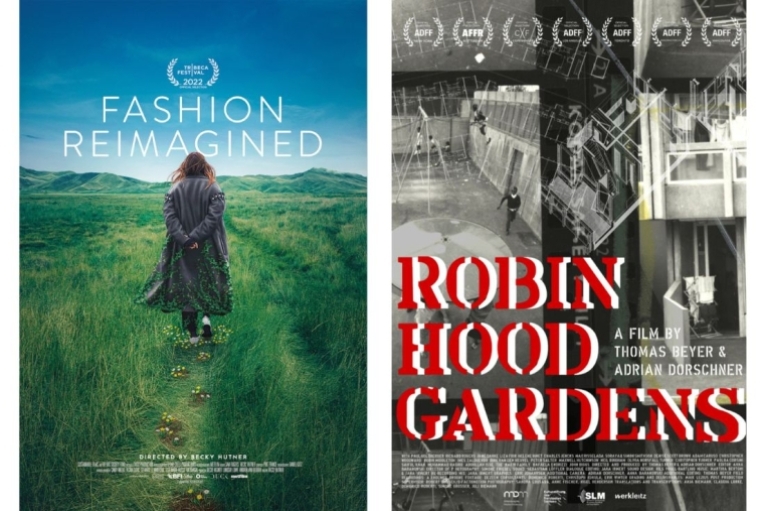 The Architecture & Design Film Festival Fashion Reimagined, 2022, Becky Hunter (left) | Robin Hood Gardens, 2022, Thomas Beyer amd Adrian Dorschner (right) The Architecture & Design Film Festival Fashion Reimagined, 2022, Becky Hunter (left) | Robin Hood Gardens, 2022, Thomas Beyer amd Adrian Dorschner (right)