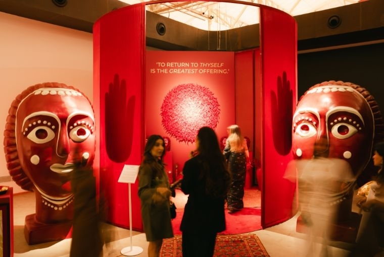 The Art of Offering Installation by Masaba Gupta