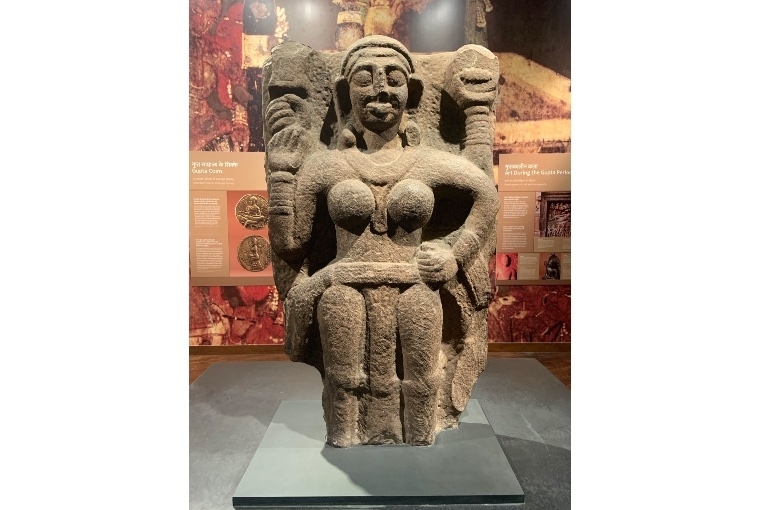 The Bihar Museum Biennale Four Armed Goddess The Bihar Museum Biennale Four Armed Goddess