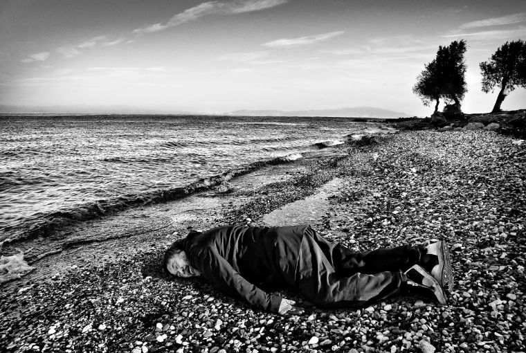 The Portrait Of An Artist  Ai WeiWei at Lesvos Courtesy India Today