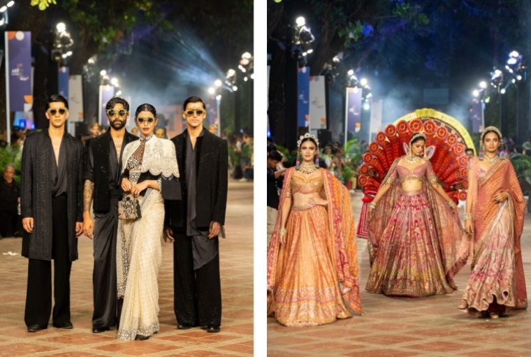 The Tarun Tahiliani Parade at Art Mumbai The Tarun Tahiliani Parade at Art Mumbai