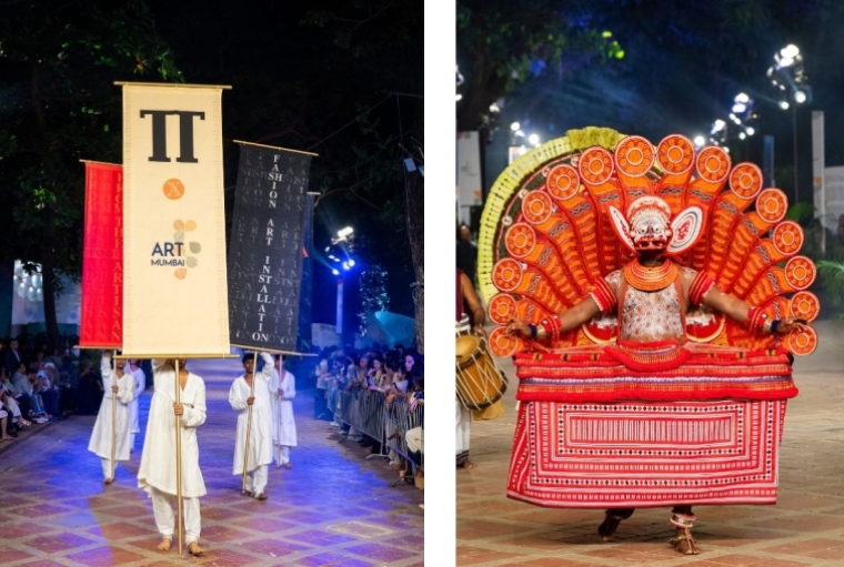The Tarun Tahiliani Parade at Art Mumbai The Tarun Tahiliani Parade at Art Mumbai