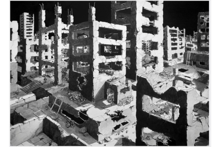 Urban Distortions Meet Surrealism in Dheer Kaku's Art Half-Measures; Casual Thoughts of Doom