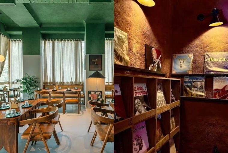 Vinyl Bars to Visit in India  L: RumBabaa R: For the Record Vinyl Bar