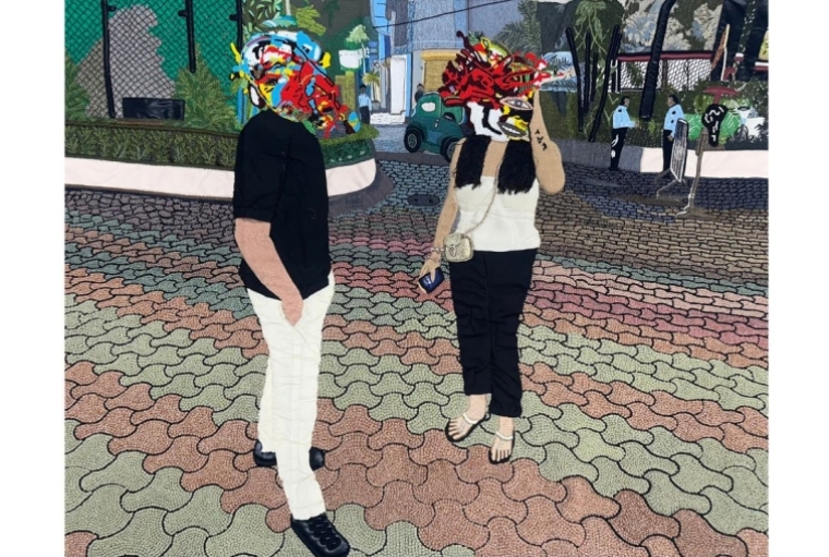 Viraj Khanna at Untitled Art Fair, Miami Viraj Khanna at Untitled Art Fair, Miami